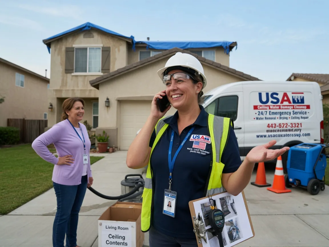Ceiling Water Damage Restoration Hustisford, WI FAQs