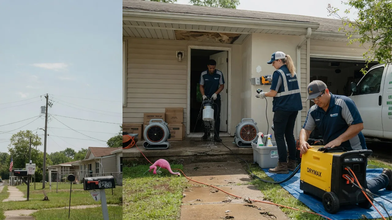 Storm Damage Water Removal in Hustisford, WI near me